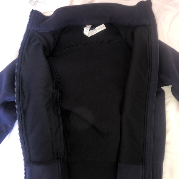 Navy Lululemon zip-up jacket - Picture 4 of 5